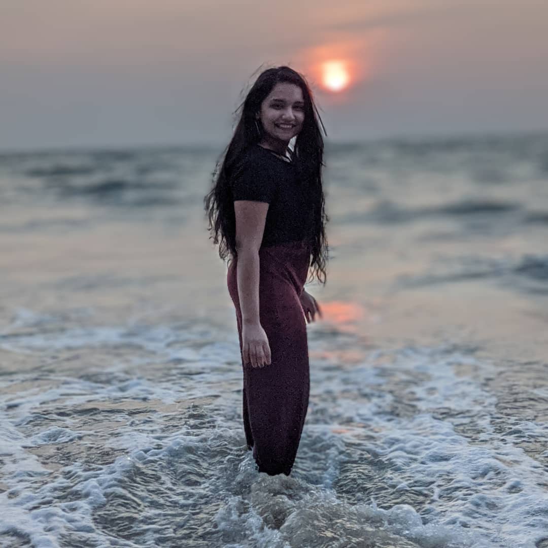 At Cherai Beach. ❤️