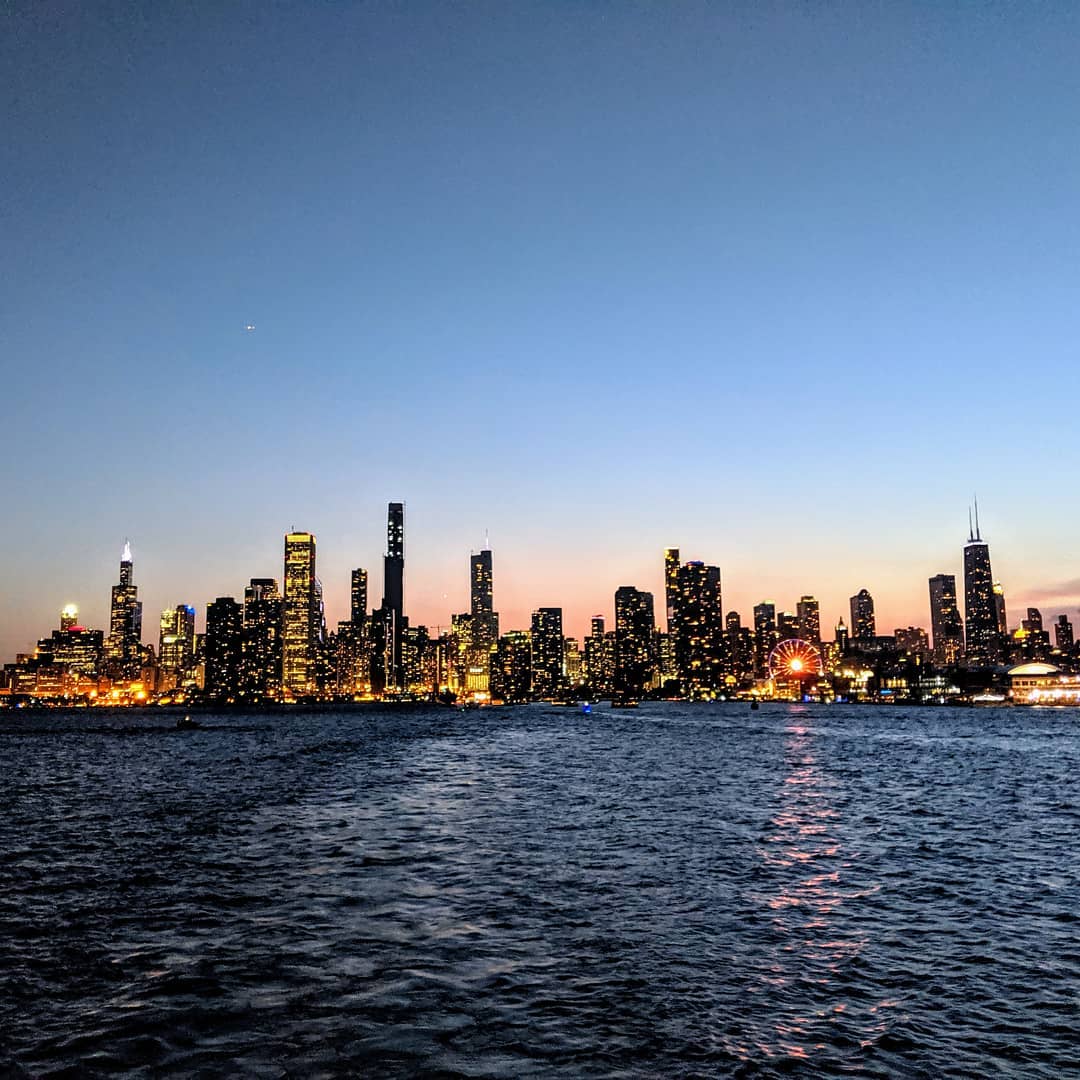 Chicago, from the lake.
