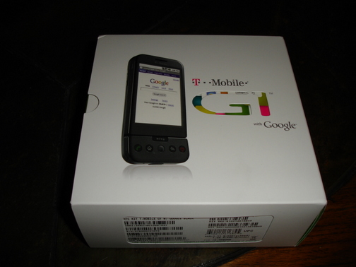 The G1’s outer box