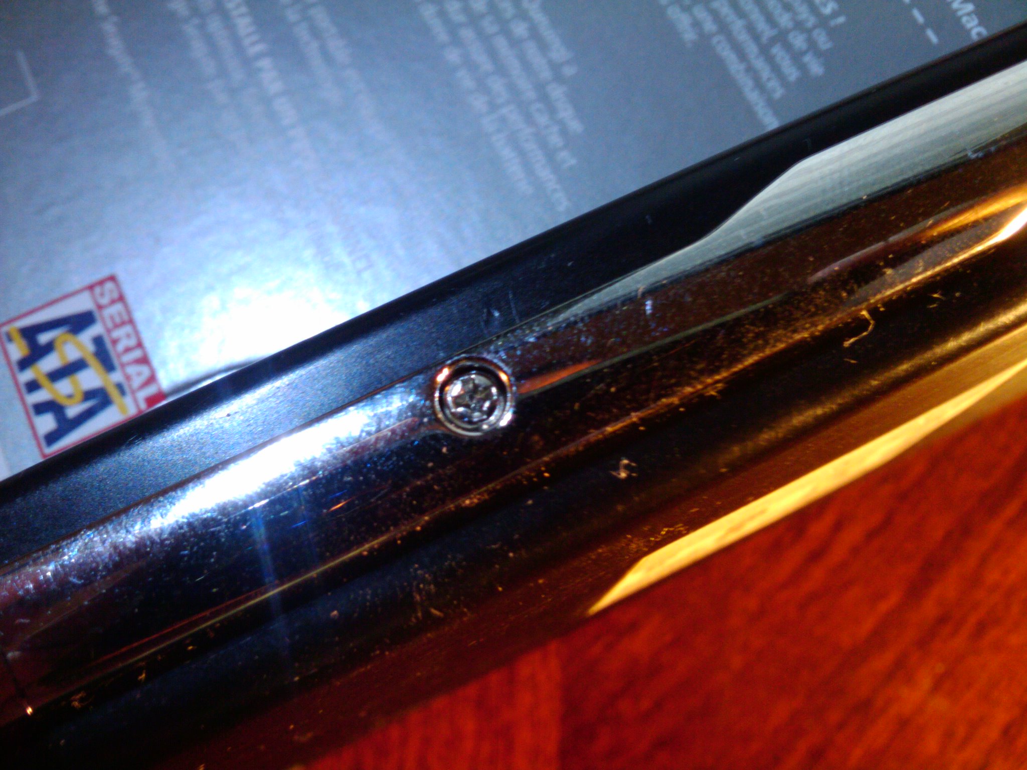 Screw on the Imation Apollo HD
