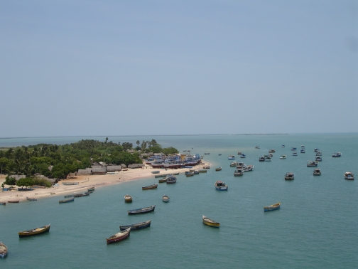 Rameswaram from the Bridge