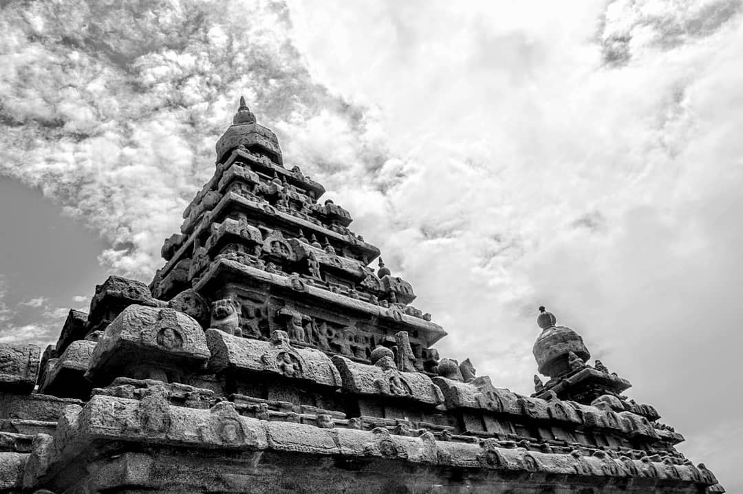 The 1,300 year old Mahabalipuram Temple in Tamil Nadu, India.