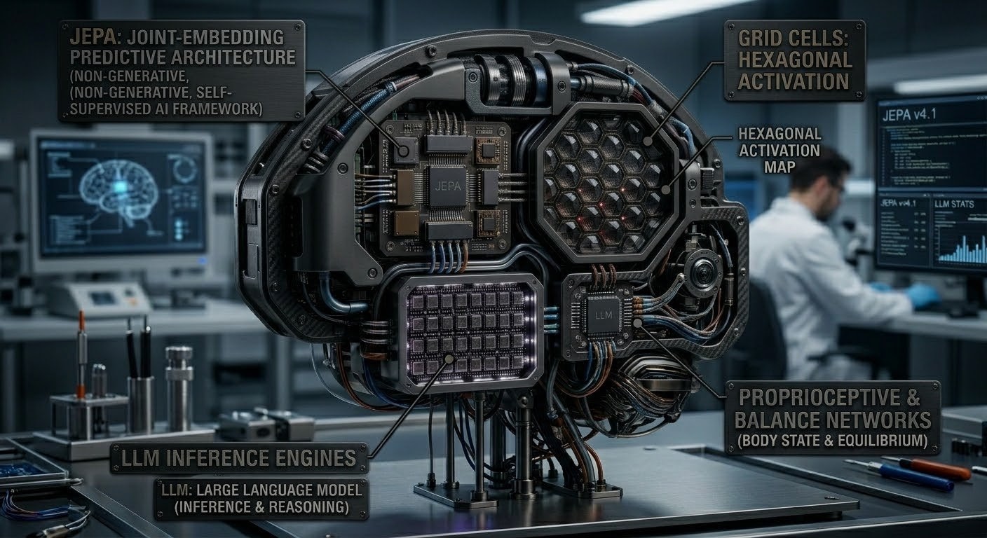 AI Generated Image of an Android Brain