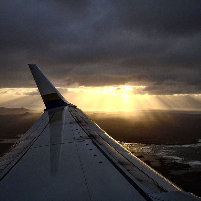 at , . Took this as we were flying out of Keflavik, our first stop on our way back from Baghdad. …​