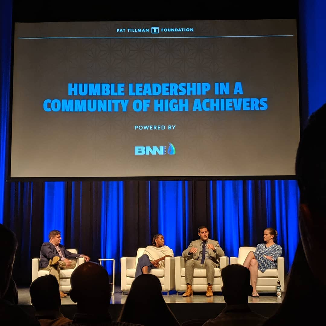 Really interesting panel on #impostorsyndrome at #PTLS2019.