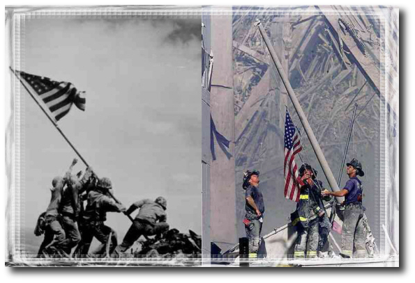 Raising the Flag