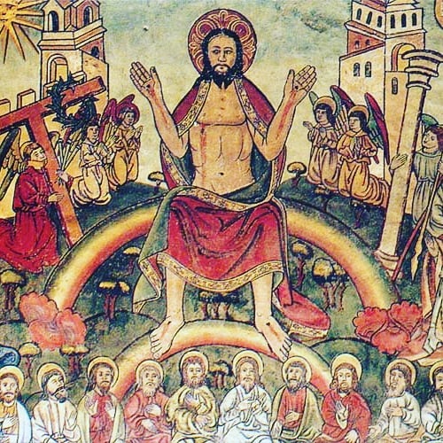 Aww yiss it’s Rainbow Jesus! #rainbowjesus