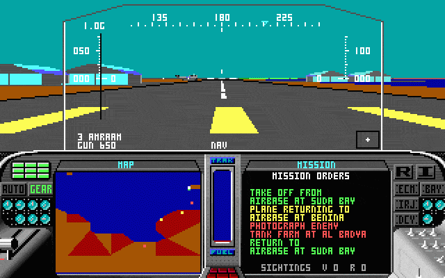 F-19 Stealth Fighter - another game I played