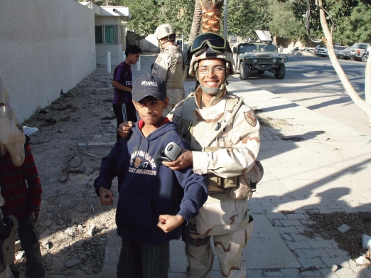 An Iraqi kid and I