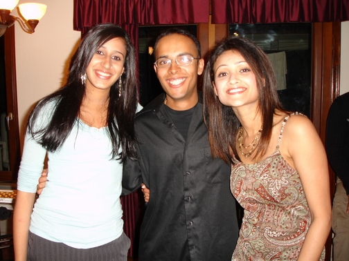 Priya, Simi Chechi, and I